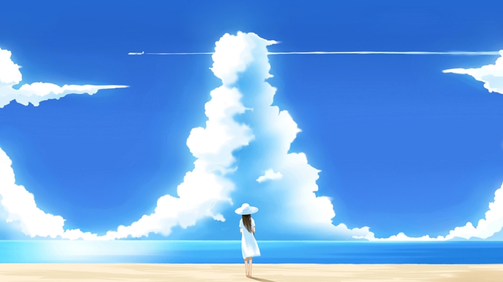 Alone In The Beach Wallpapers