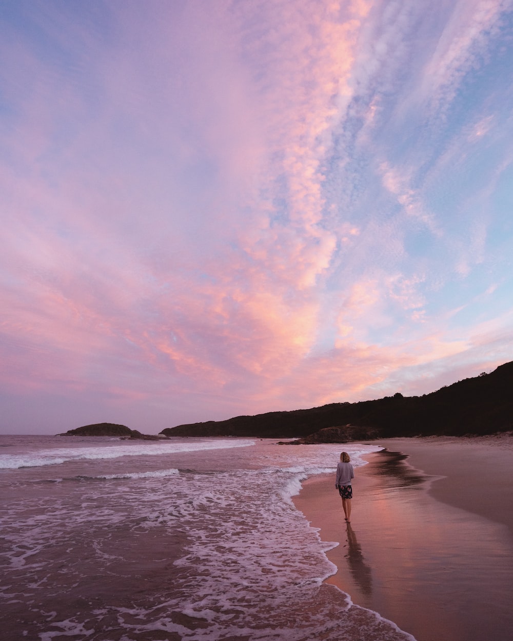 Alone In The Beach Wallpapers