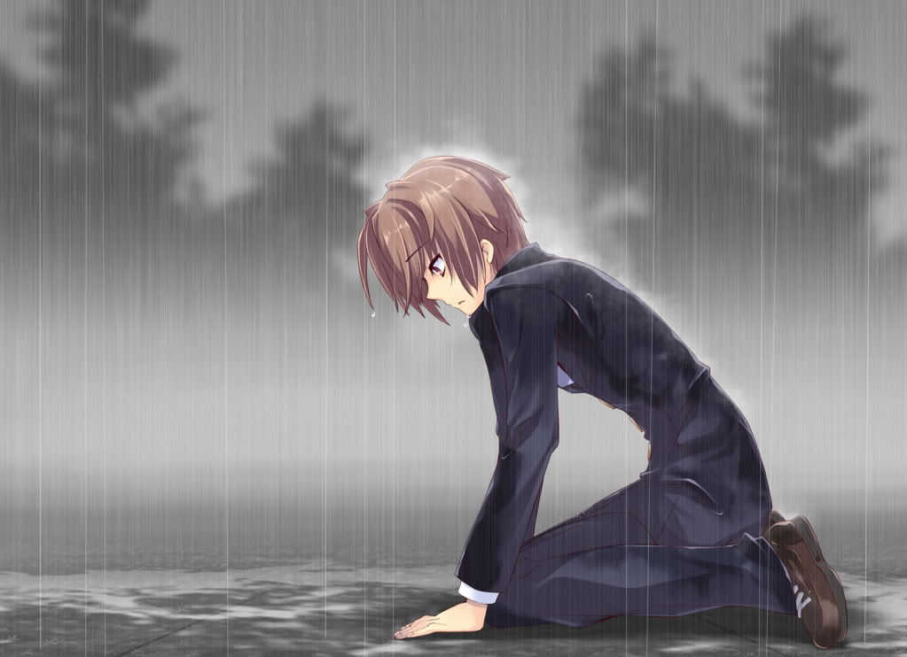 Alone Sad Anime Boy Wallpapers