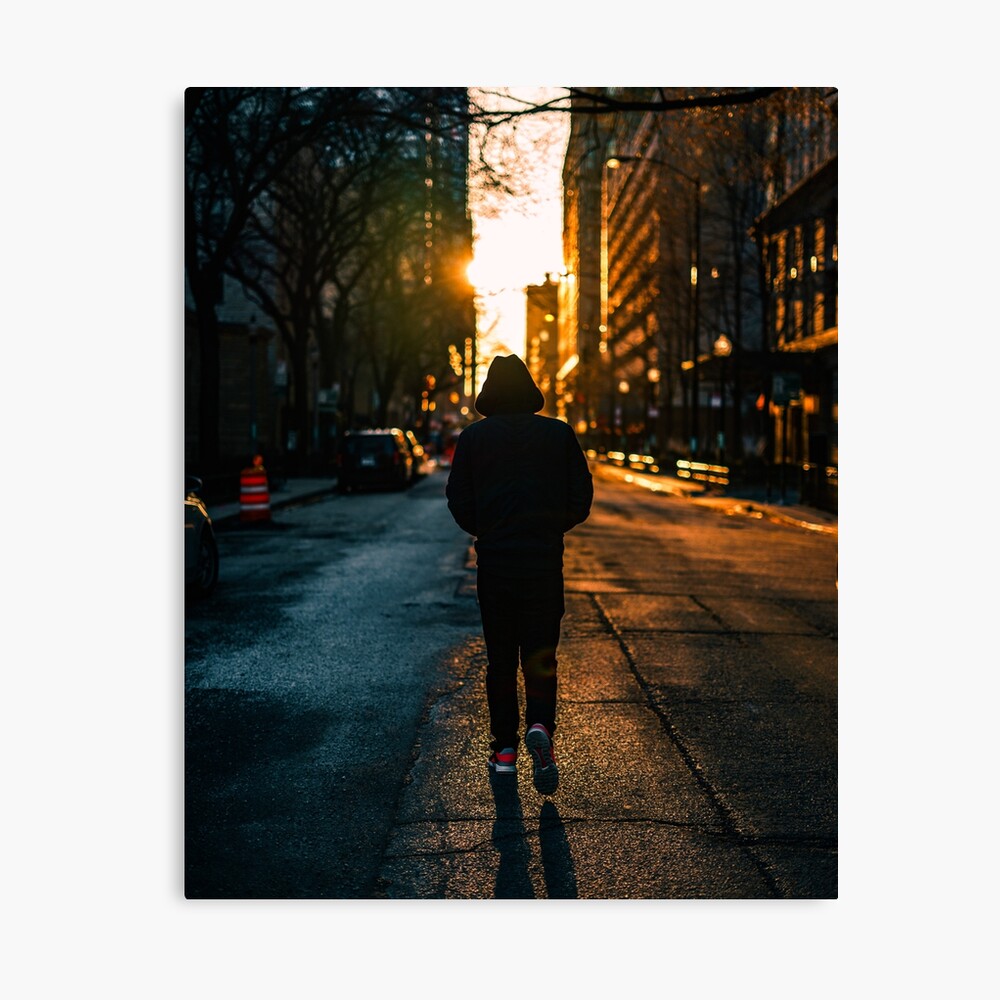 Alone Walking On Road Vaporwave Wallpapers