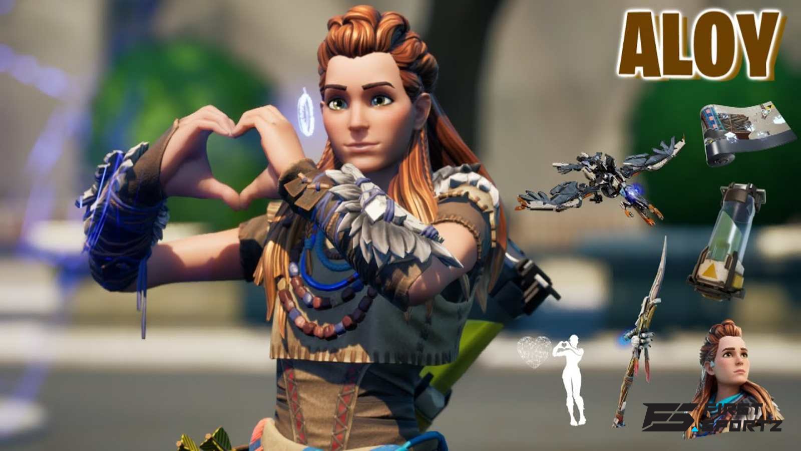 Aloy Fortnite Wallpapers