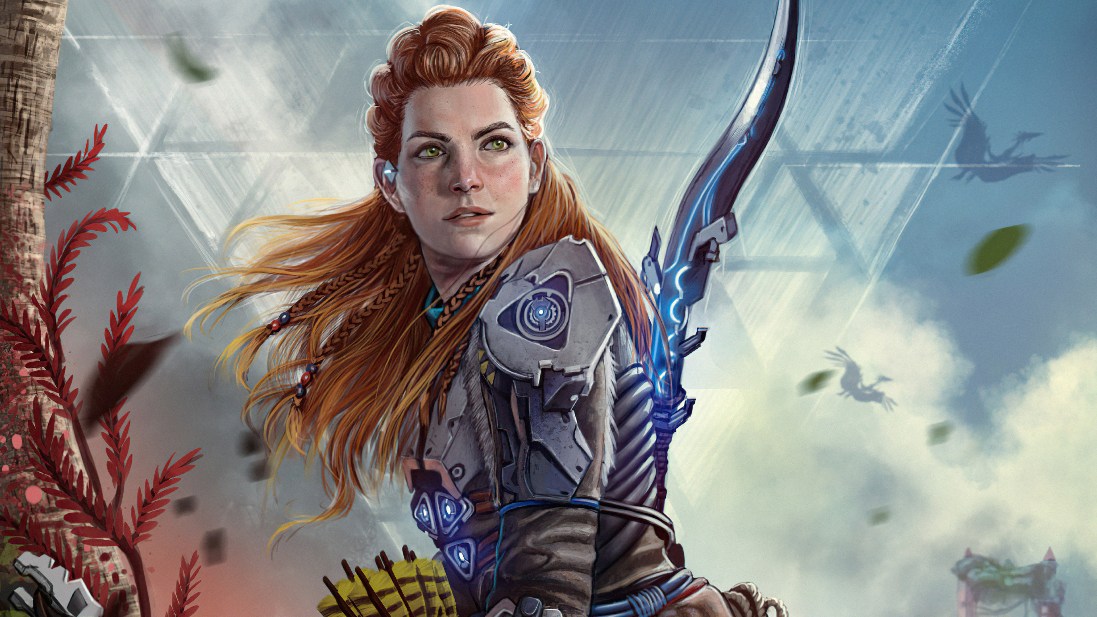 Aloy in Horizon Gam Wallpapers