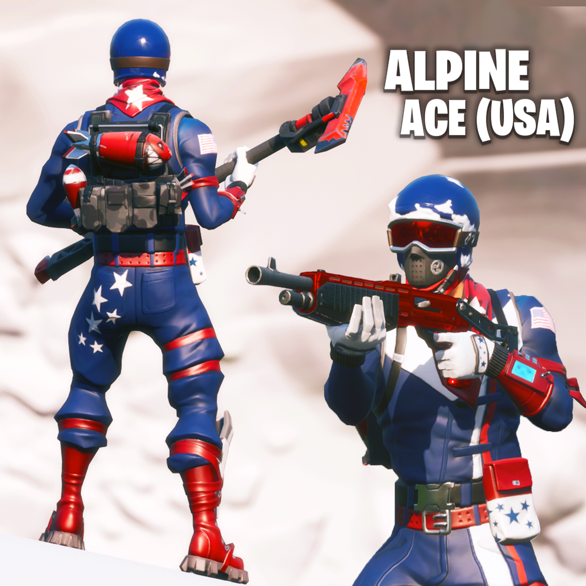 Alpine Ace Usa Fortnite Wallpapers