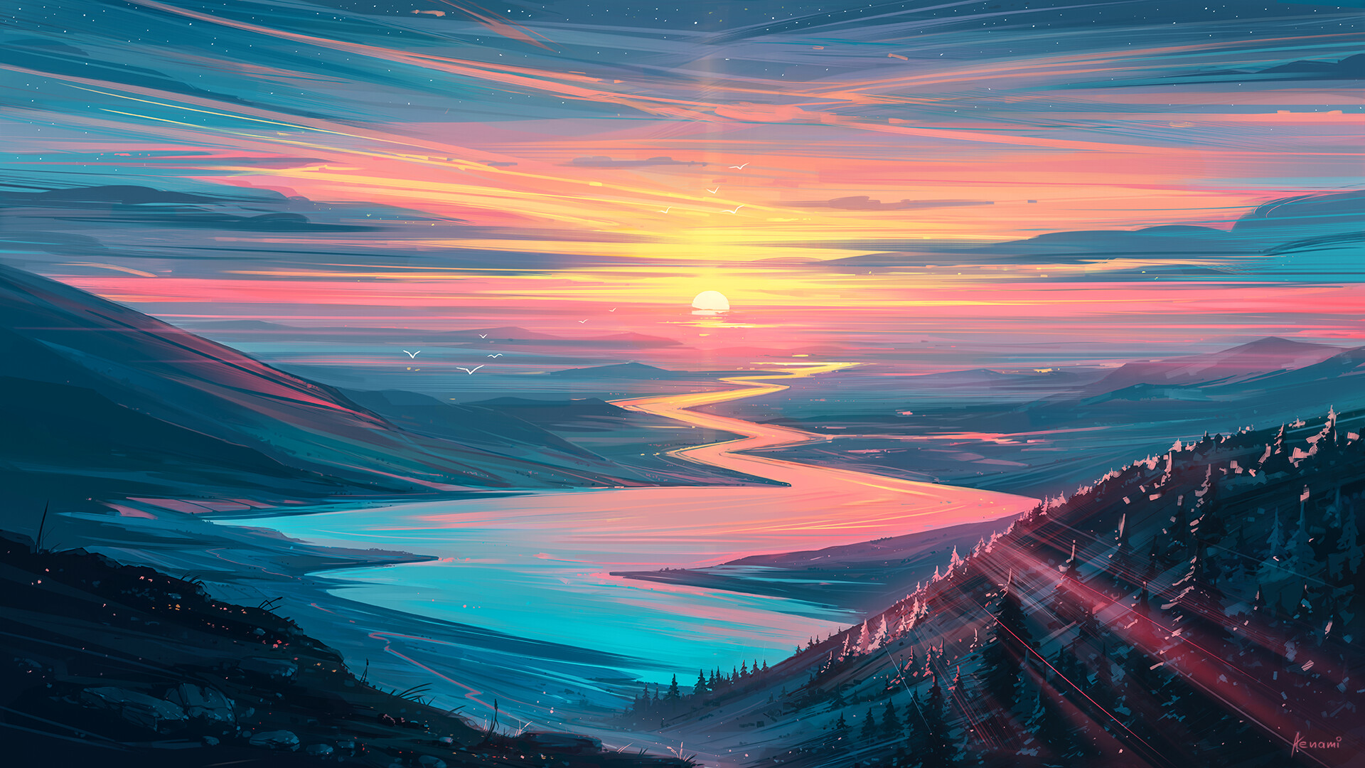 Amazing Landscape Art Wallpapers