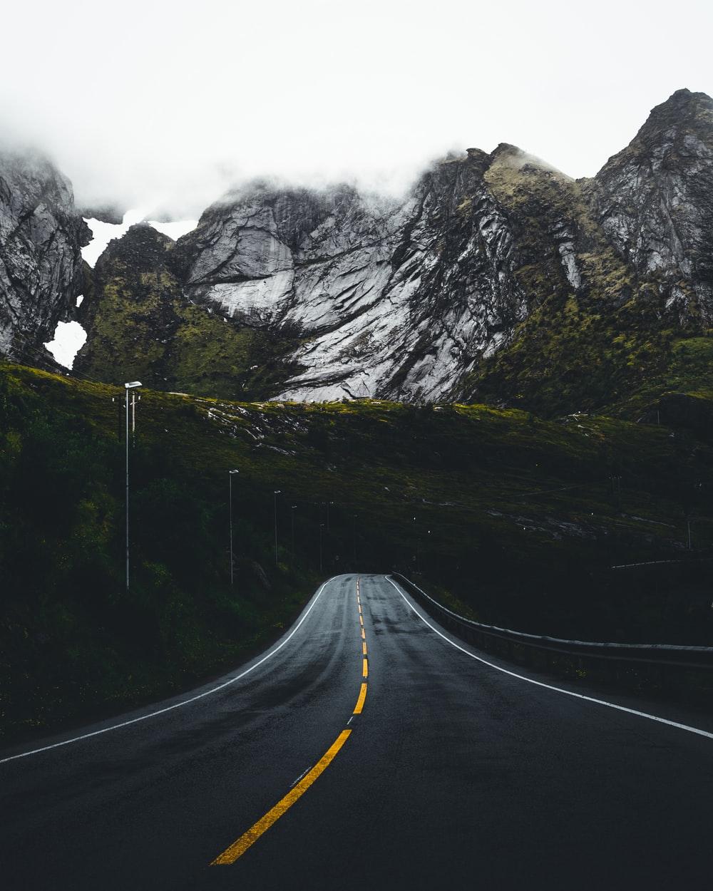 Amazing Mountain Road Wallpapers