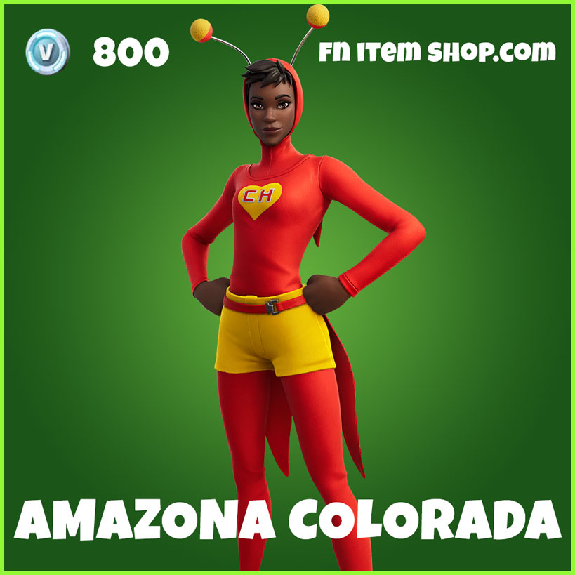 Amazona Colorada Fortnite Wallpapers