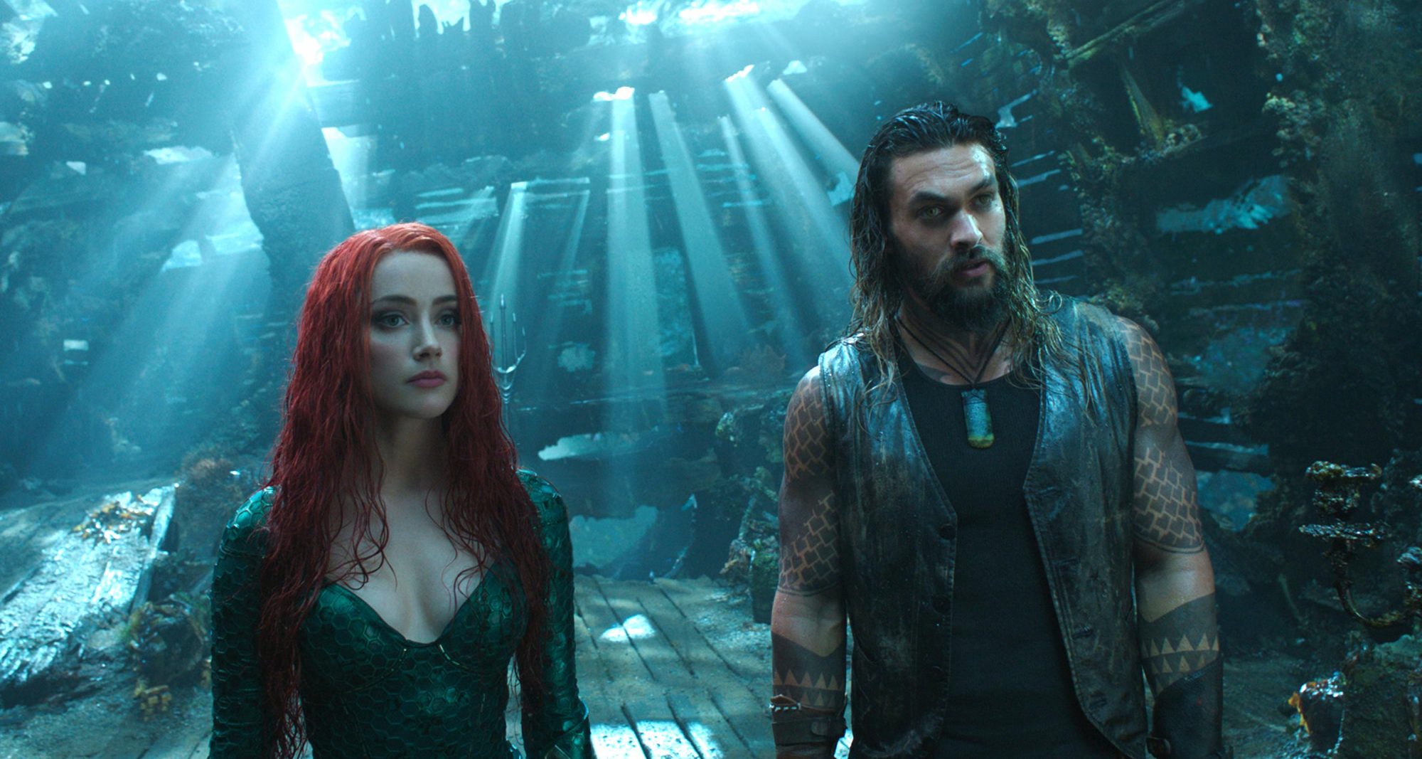 Amber Heard As Mera And Jason Momoa As Aquaman Wallpapers