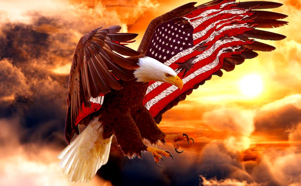 American Eagle Flag Wallpapers