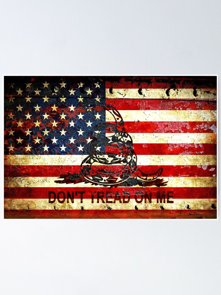 American Flag Dont Tread On Me Wallpapers