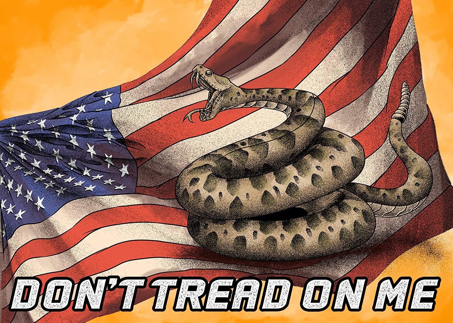 American Flag Dont Tread On Me Wallpapers