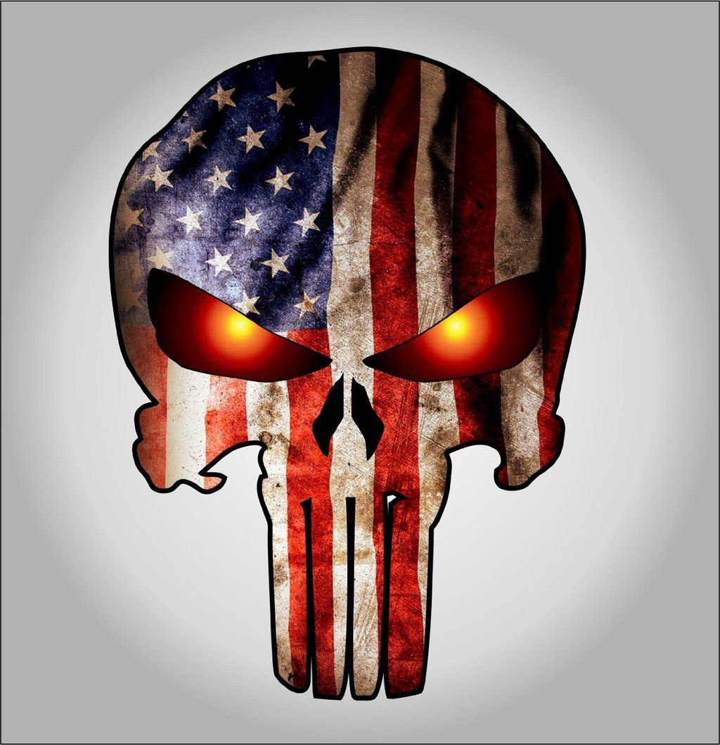 American Flag Punisher Skull Wallpapers