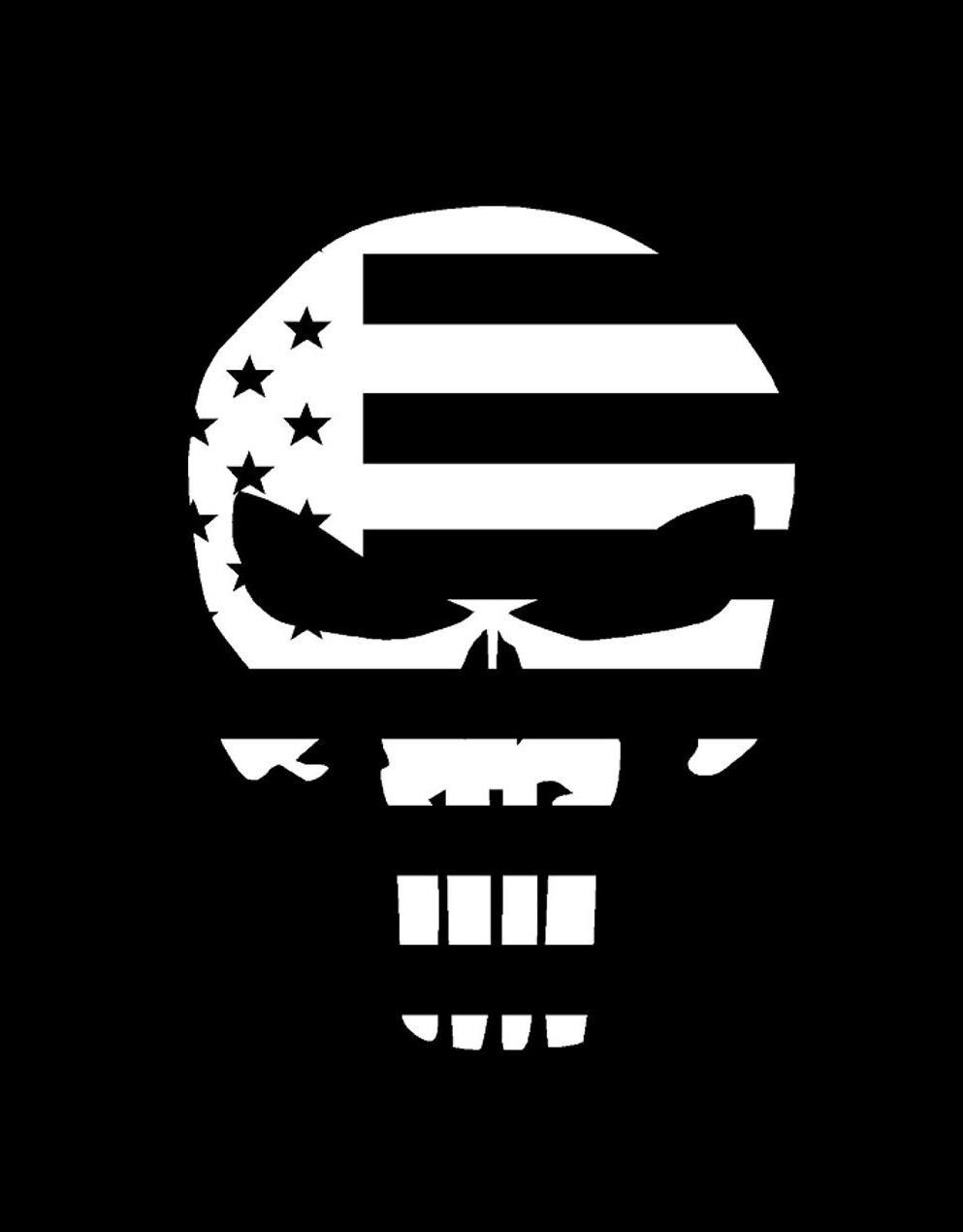 American Flag Punisher Skull Wallpapers