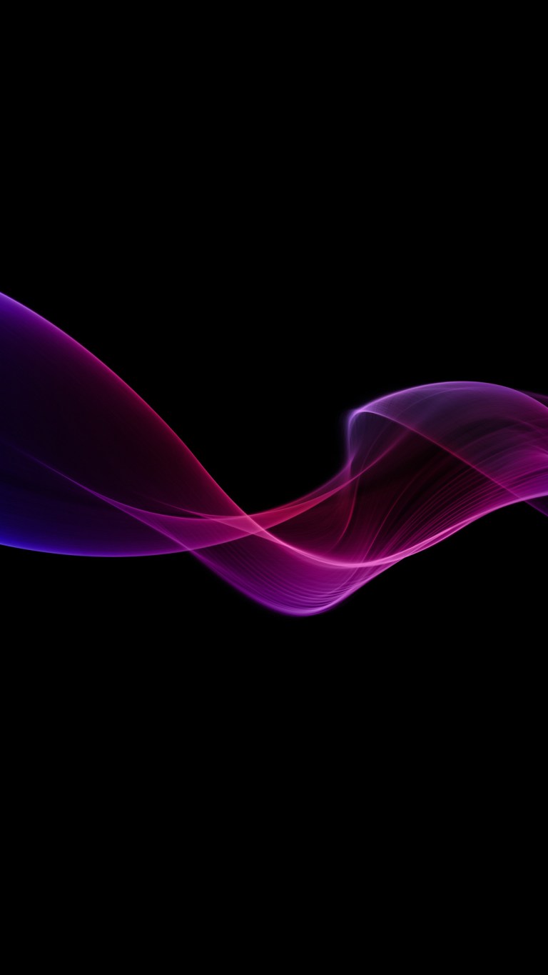 Amoled Colorful Wave Wallpapers