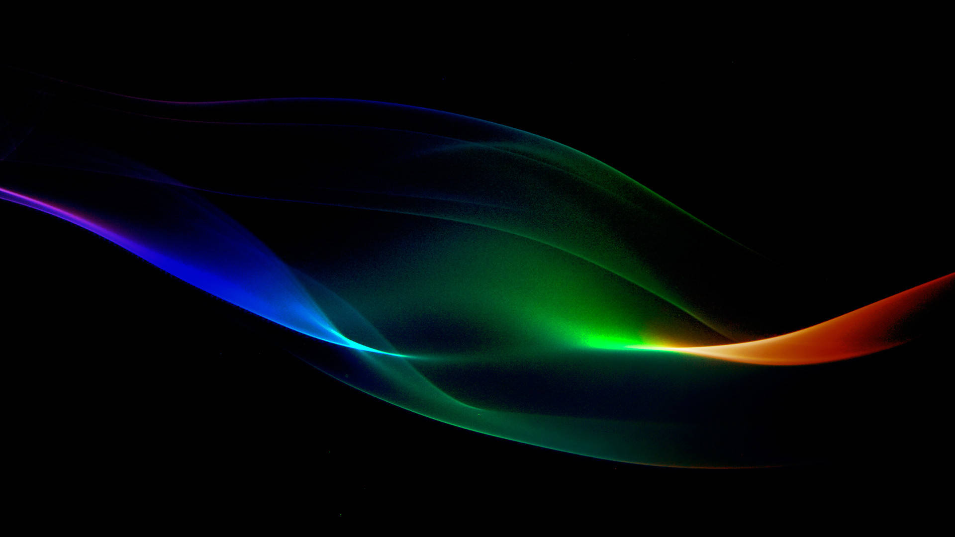 Amoled Colorful Wave Wallpapers