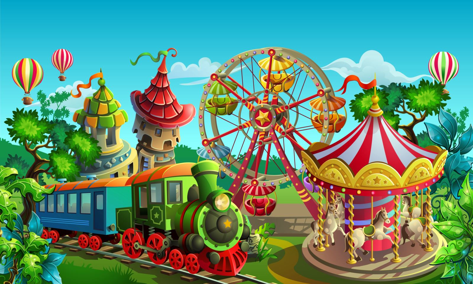 Amusement Park Wallpapers