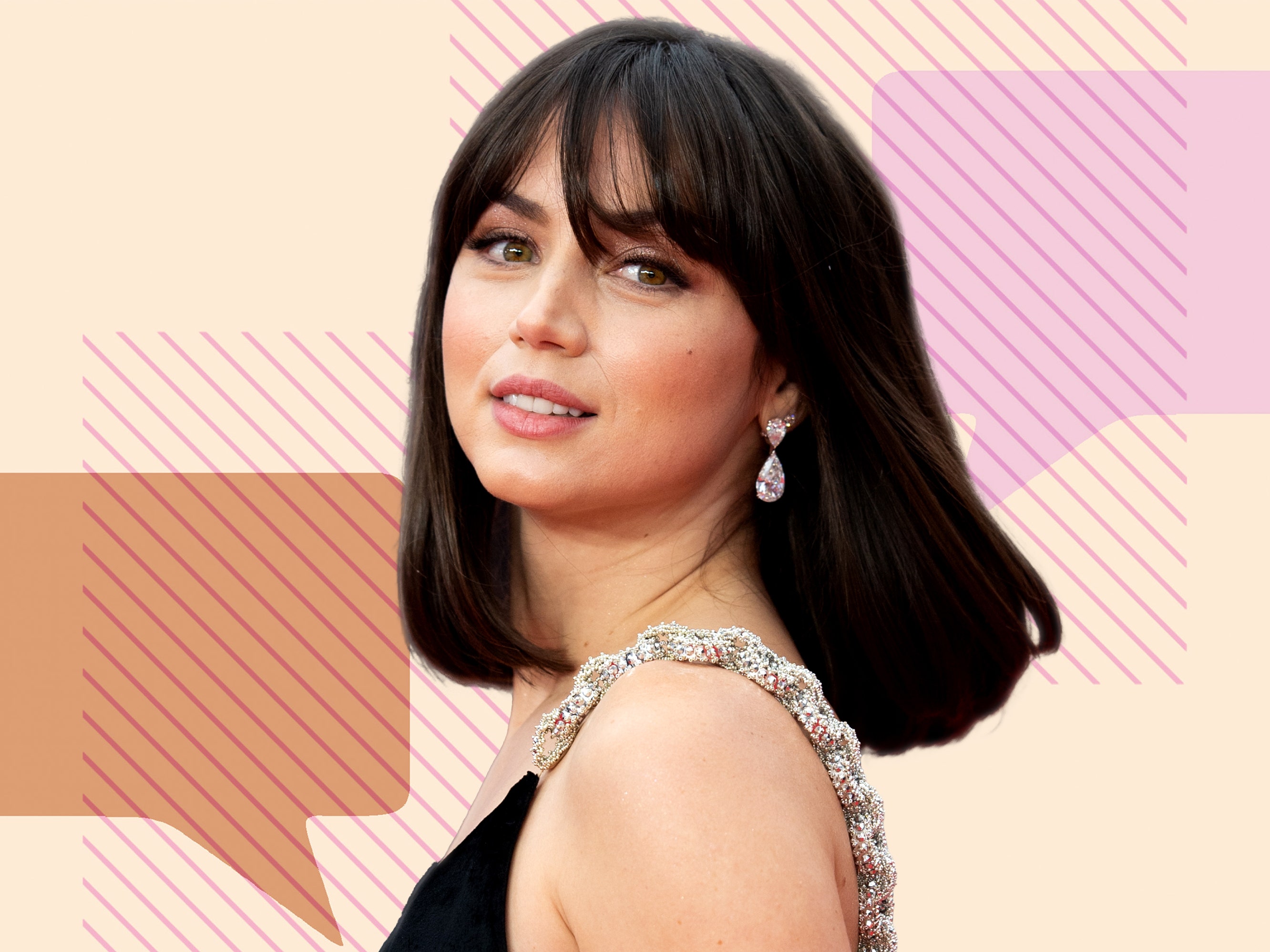 Ana de Armas Face Close Up Wallpapers