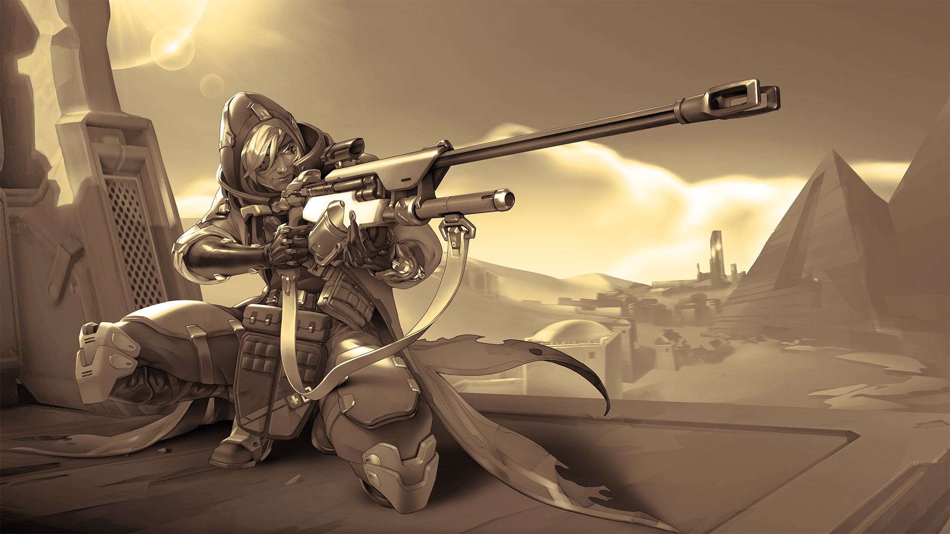 Ana Overwatch Background