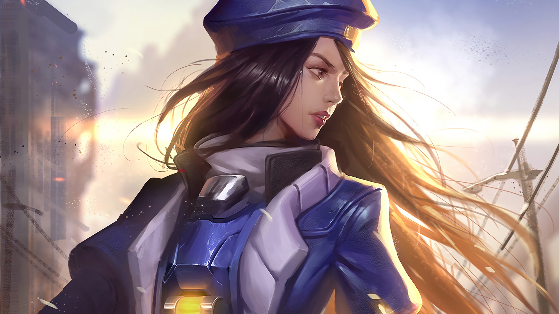 Ana Overwatch Background