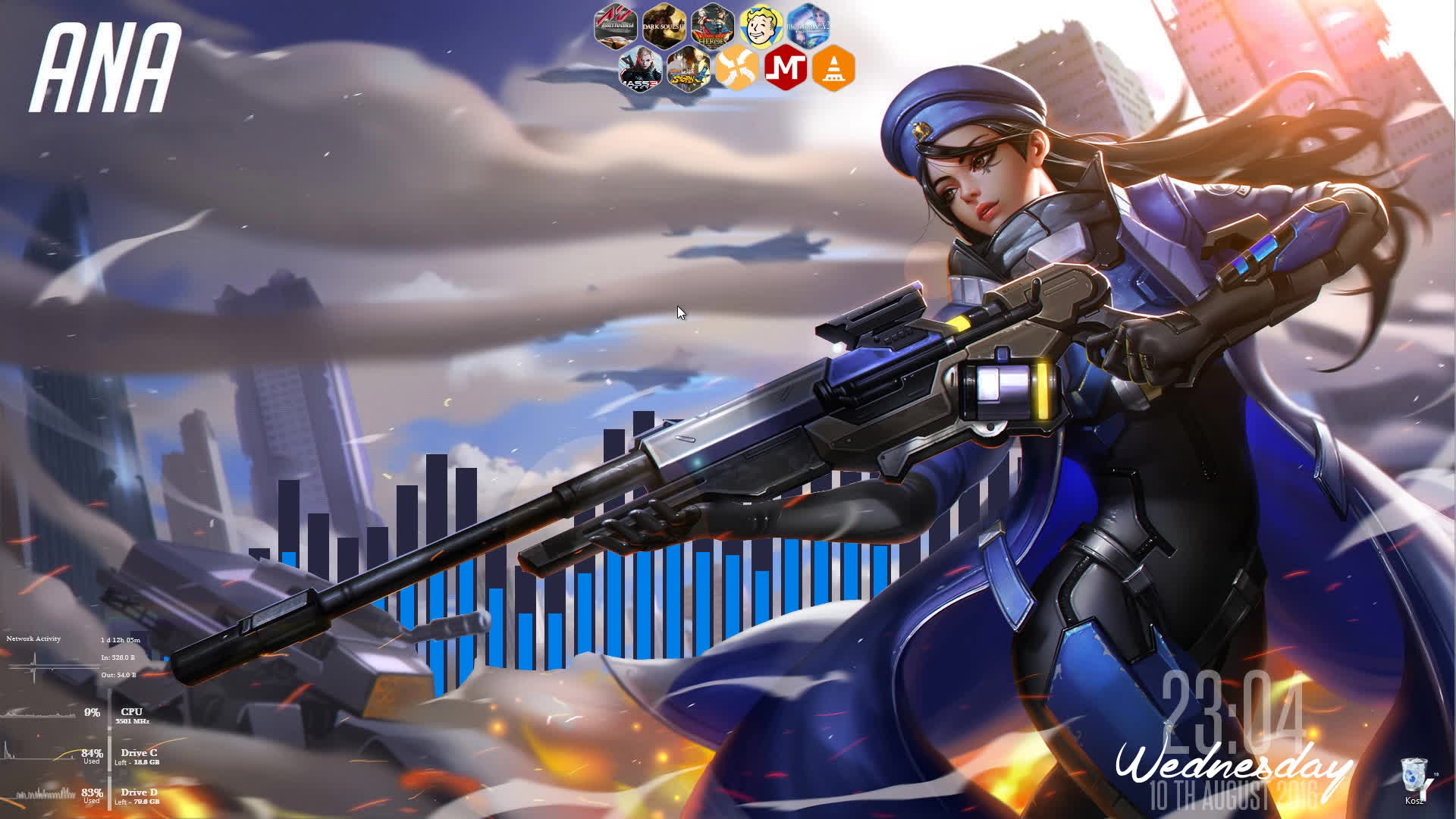 Ana Overwatch Background