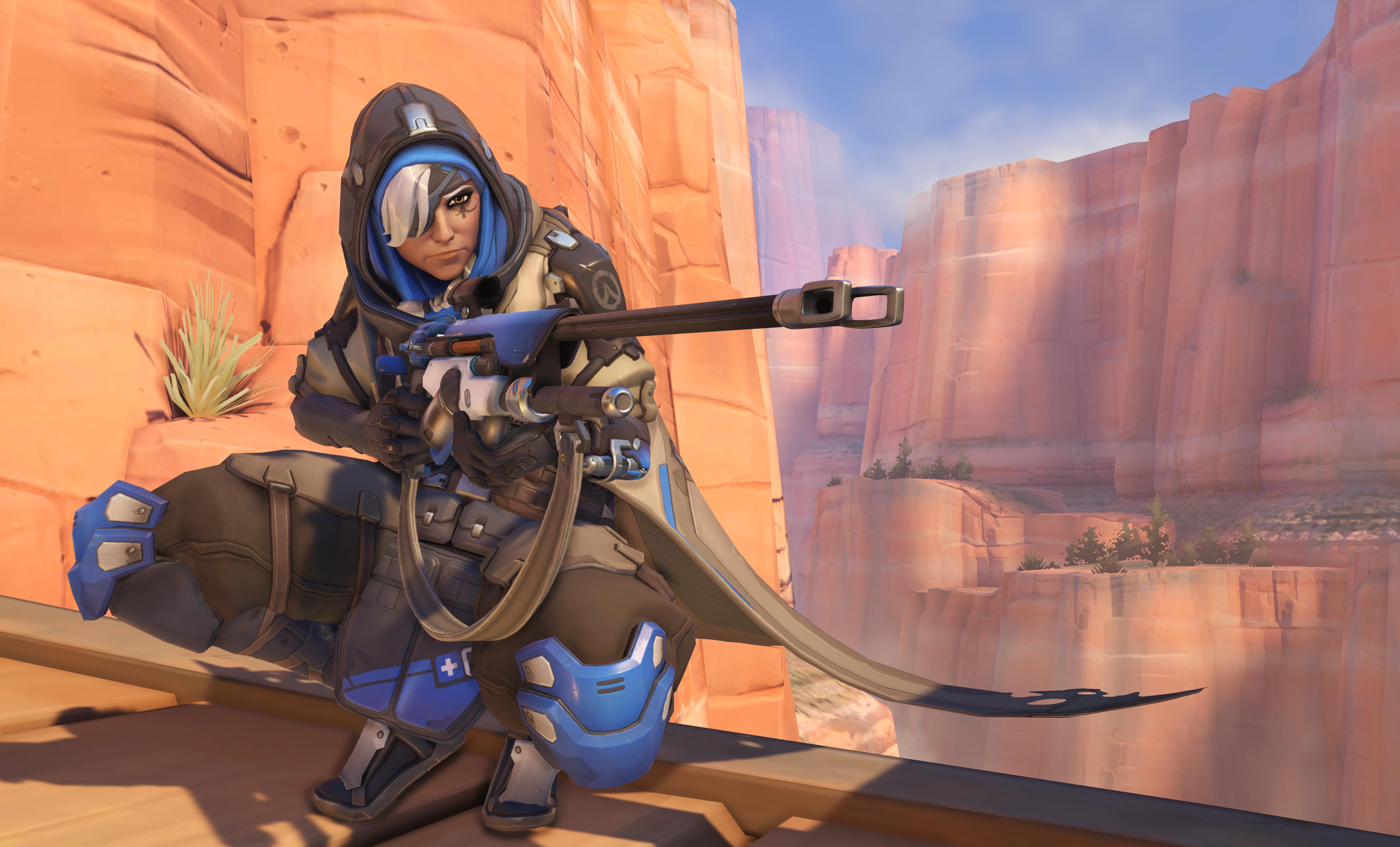 Ana Overwatch Background