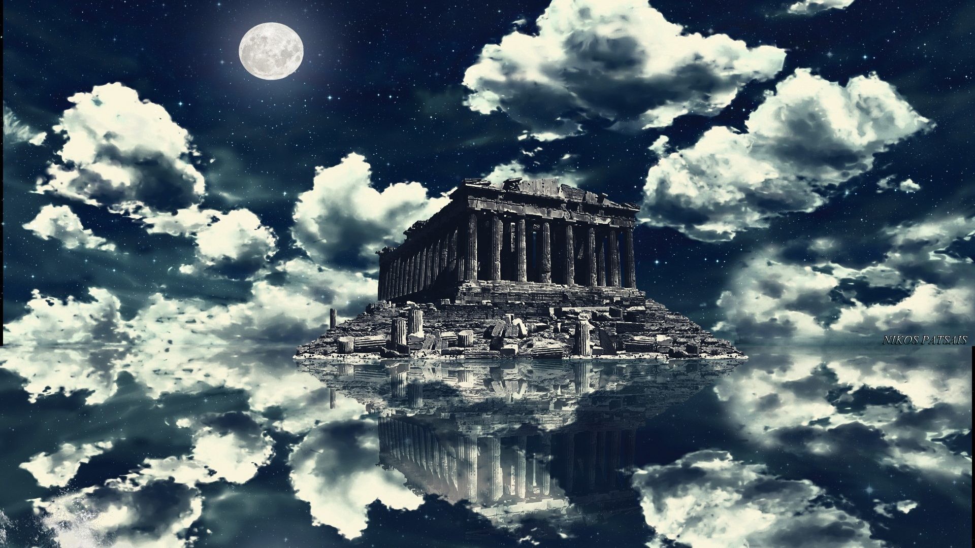 Ancient Greece Backdrop Wallpapers