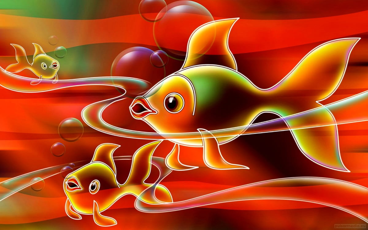 Android Fish Background