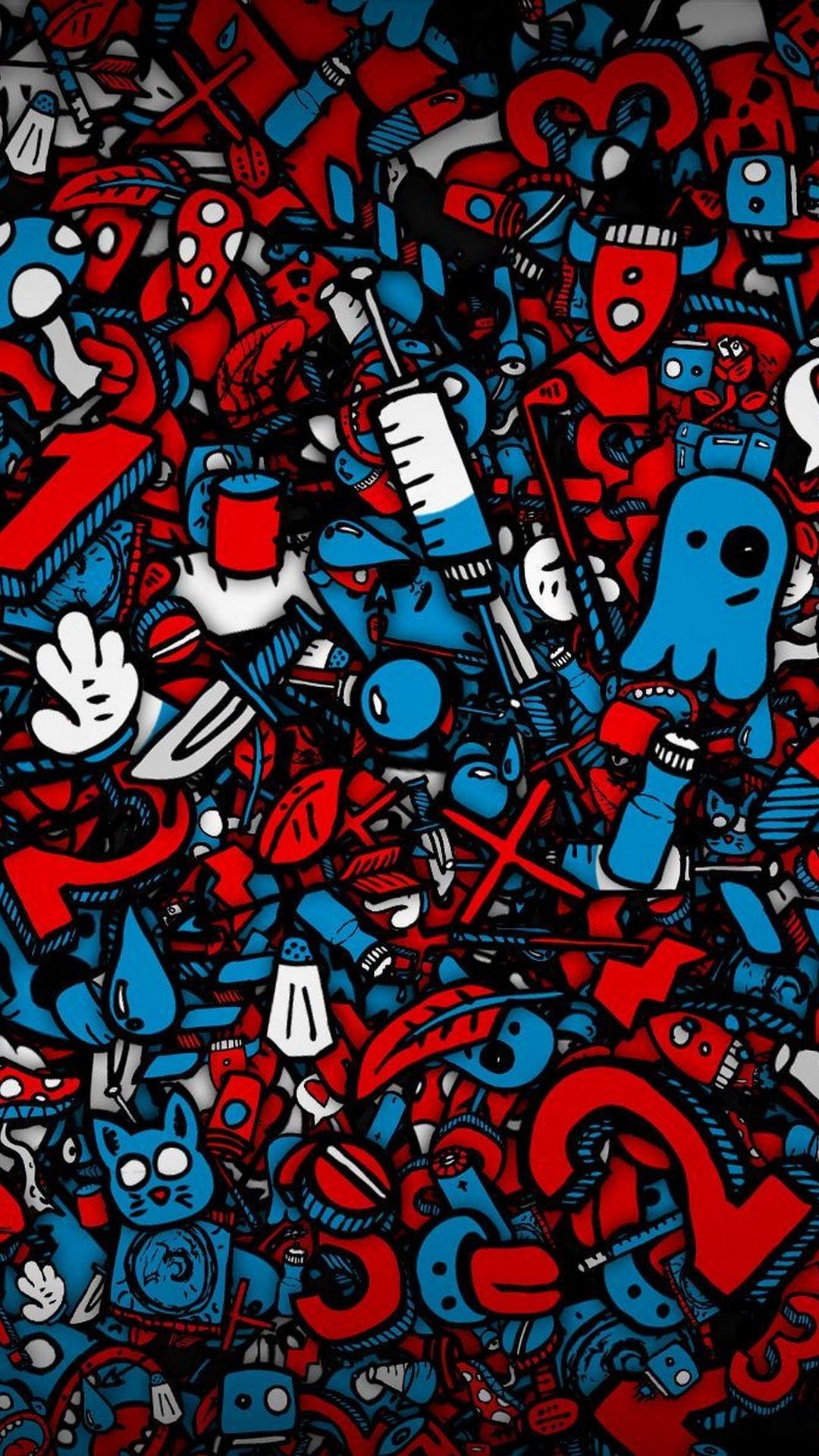 Android Graffiti Wallpapers