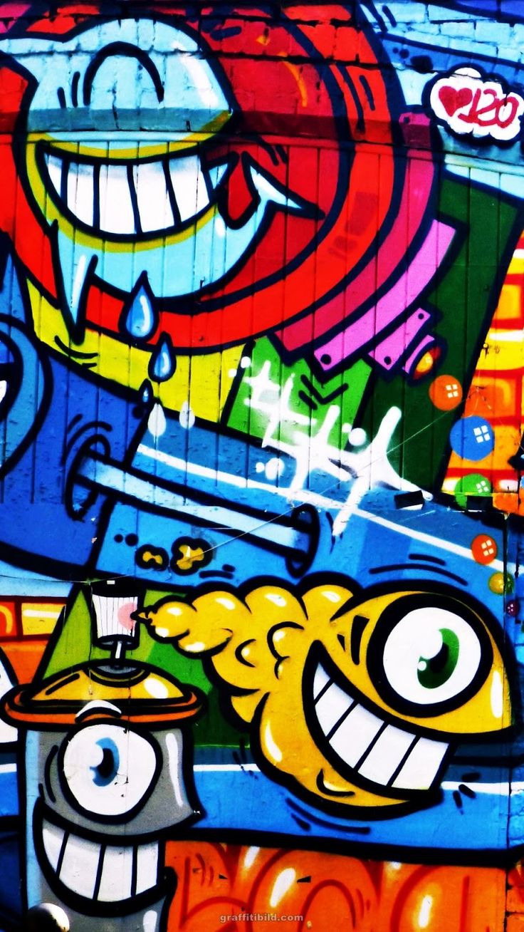 Android Graffiti Wallpapers