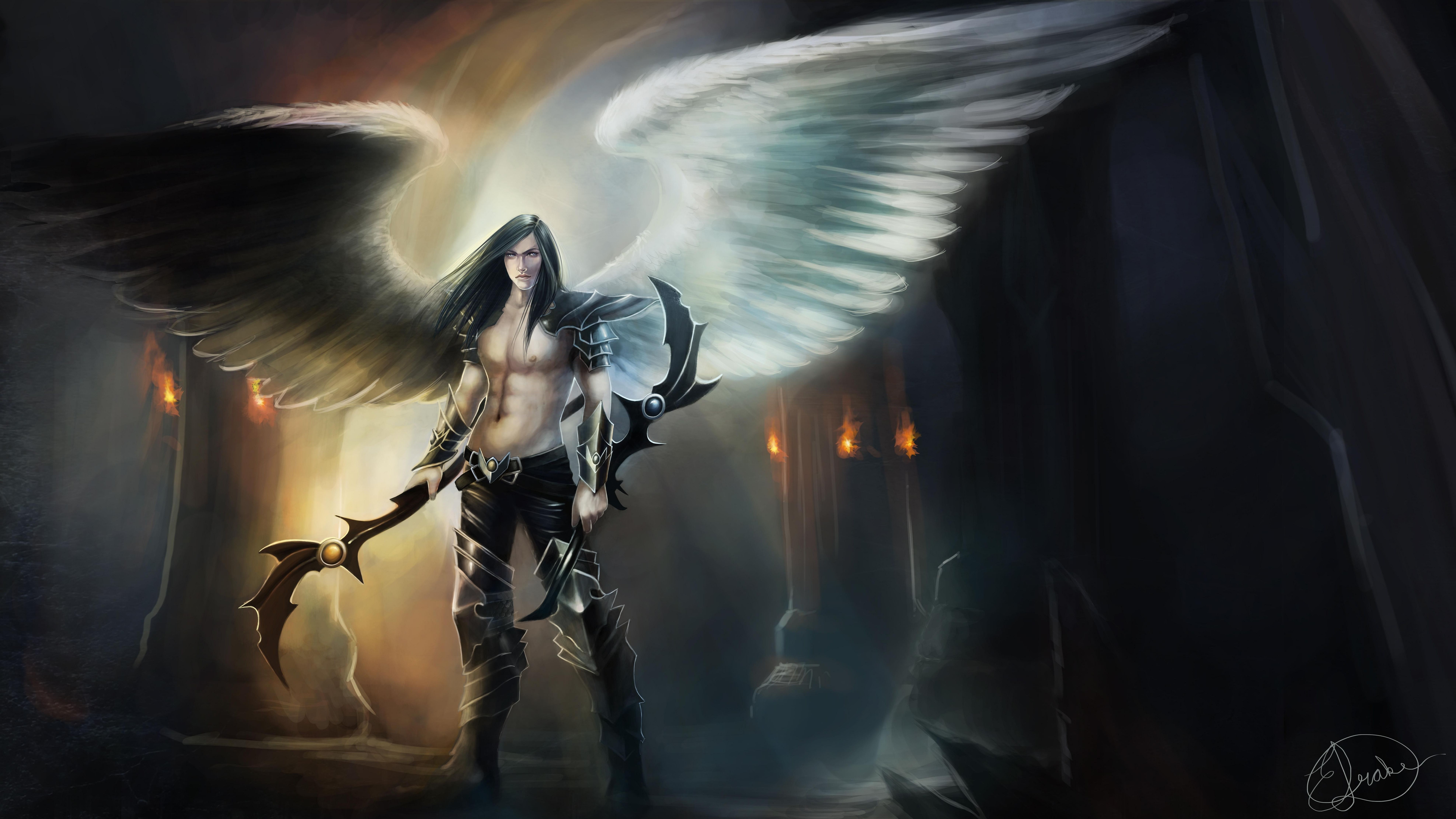 Angel Warrior Arrive
 Wallpapers