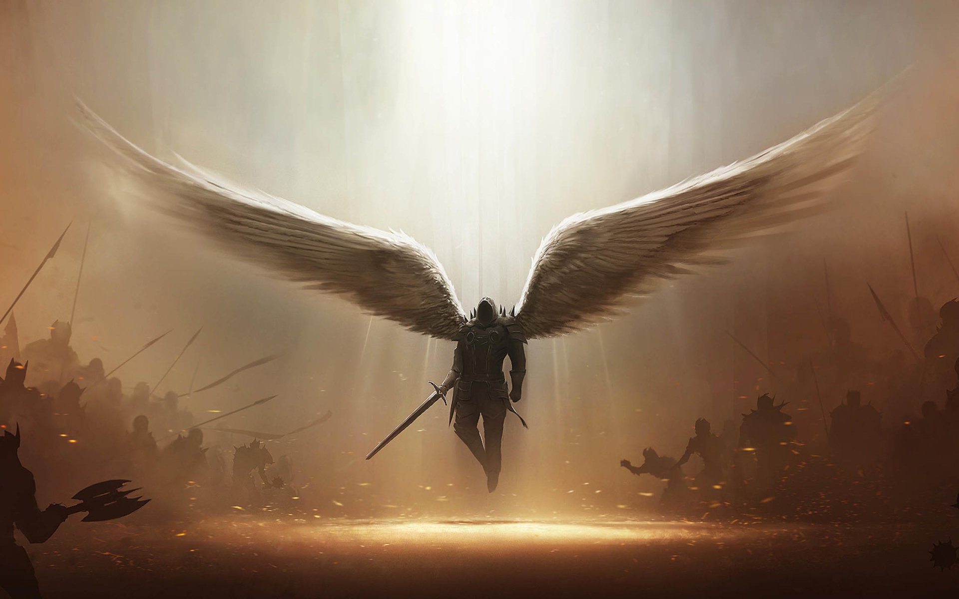 Angel Warrior Artwork Wallpapers