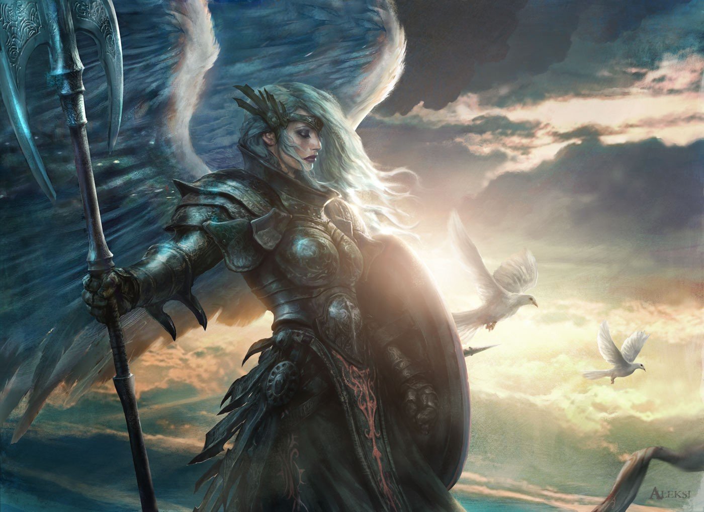 Angel Warrior Magic The Gathering Wallpapers