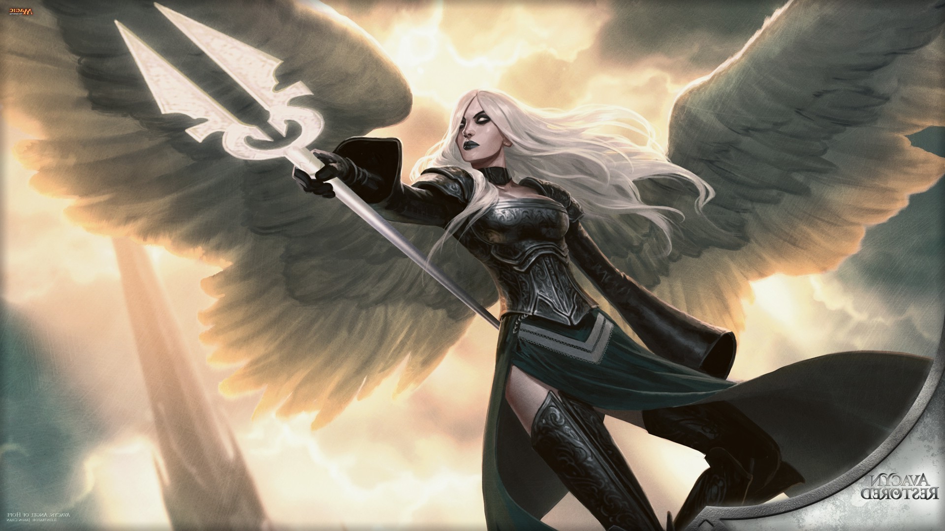 Angel Warrior Magic The Gathering Wallpapers