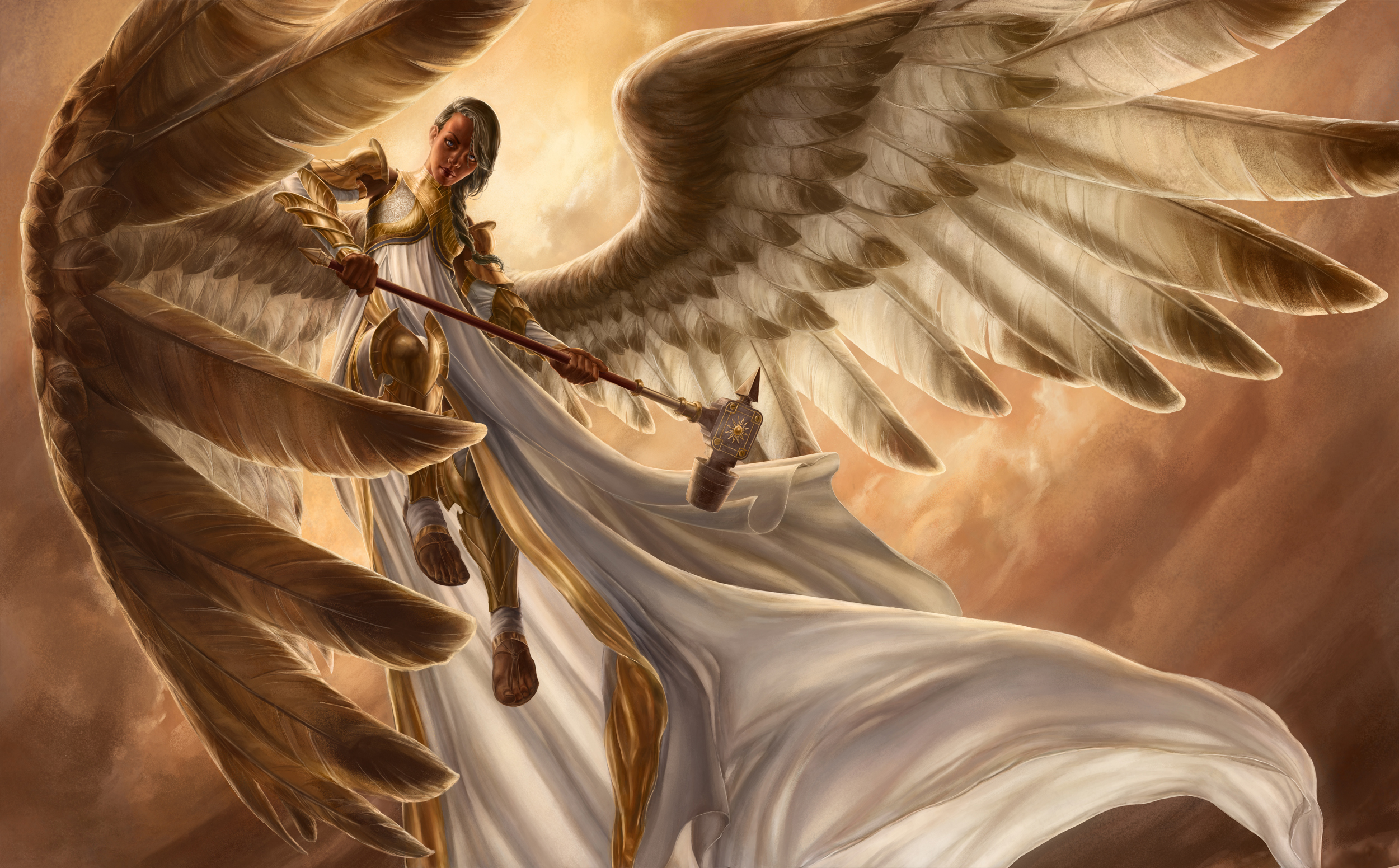 Angel Warrior Magic The Gathering Wallpapers