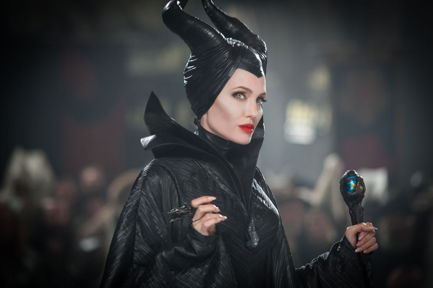 Angelina Jolie Maleficent Costume Wallpapers