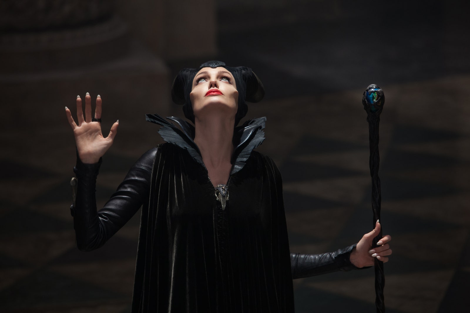 Angelina Jolie Maleficent Costume Wallpapers