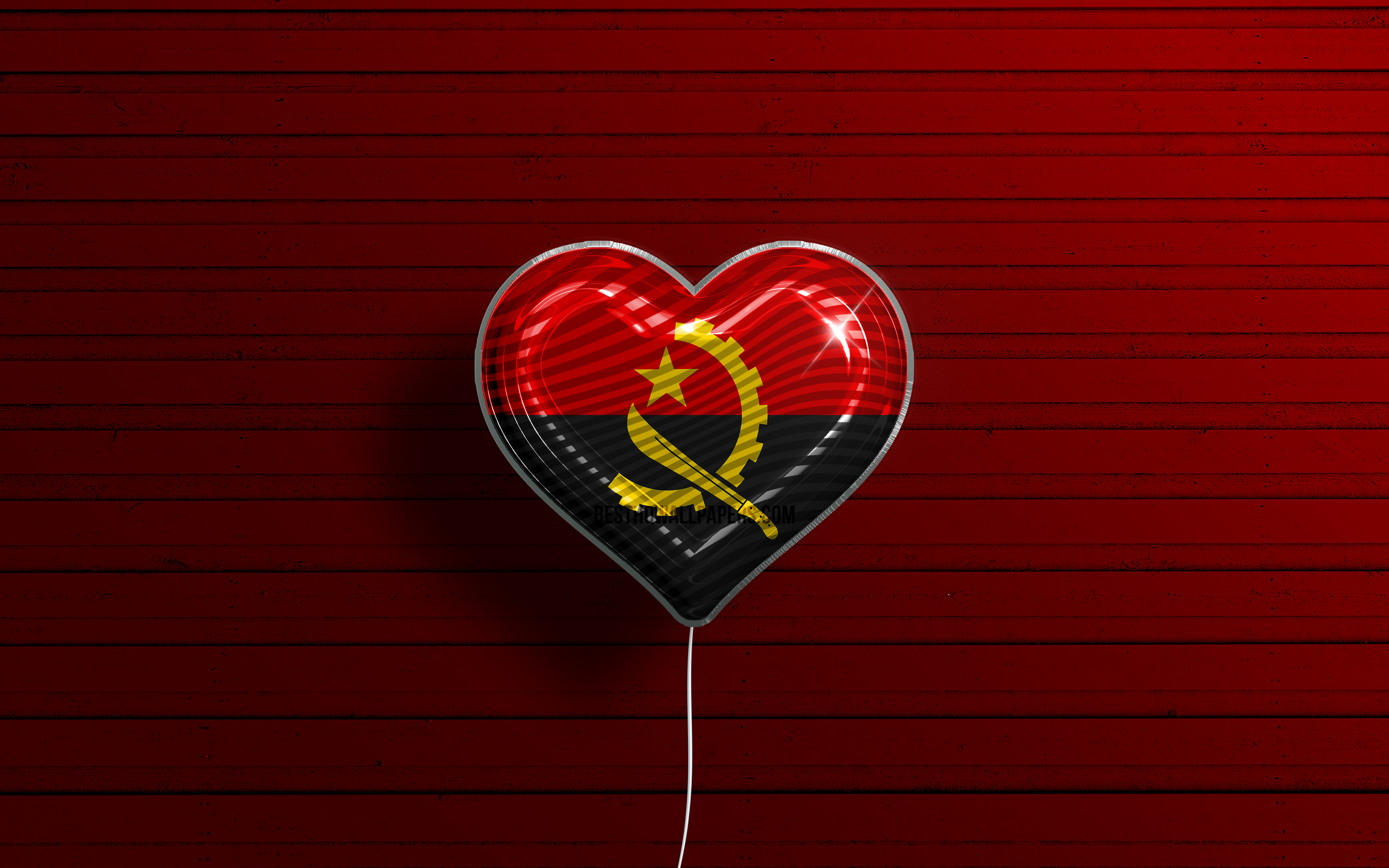 Angola Flag Wallpapers