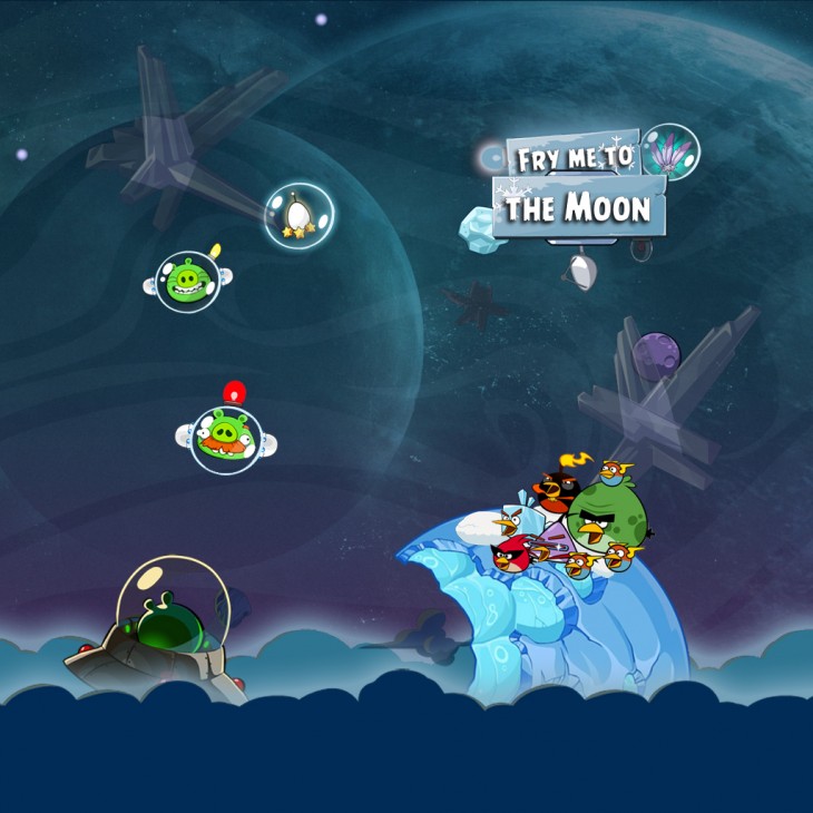 Angry Birds Space Wallpapers