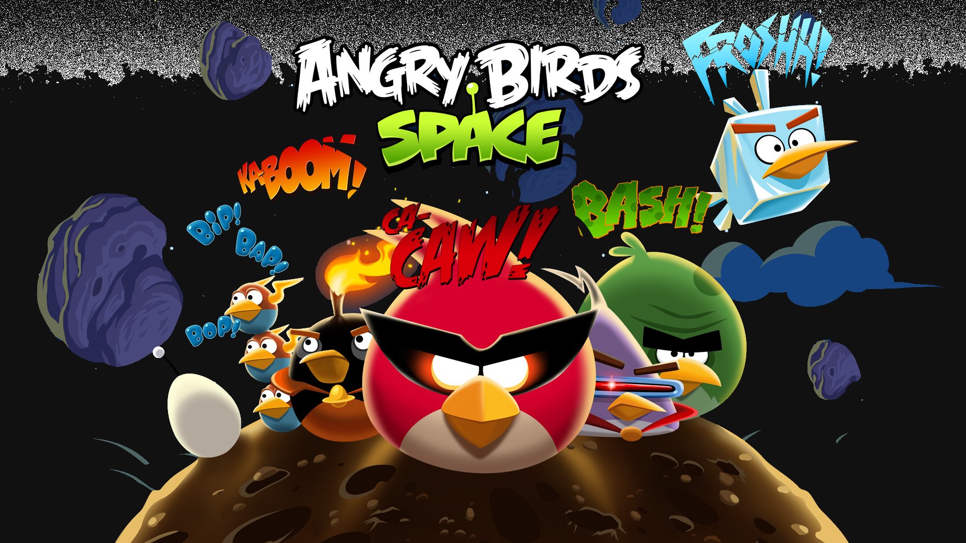 Angry Birds Space Wallpapers