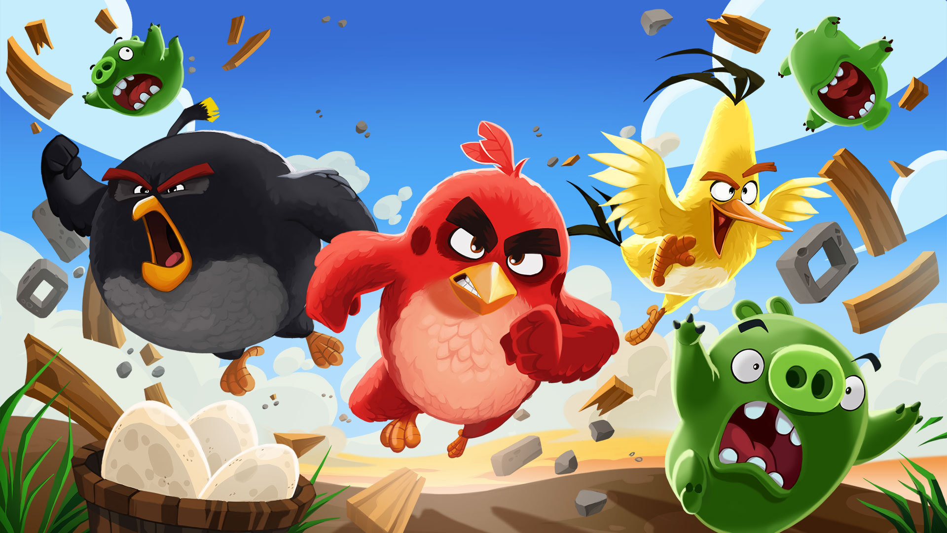 Angry Birds Wallpapers