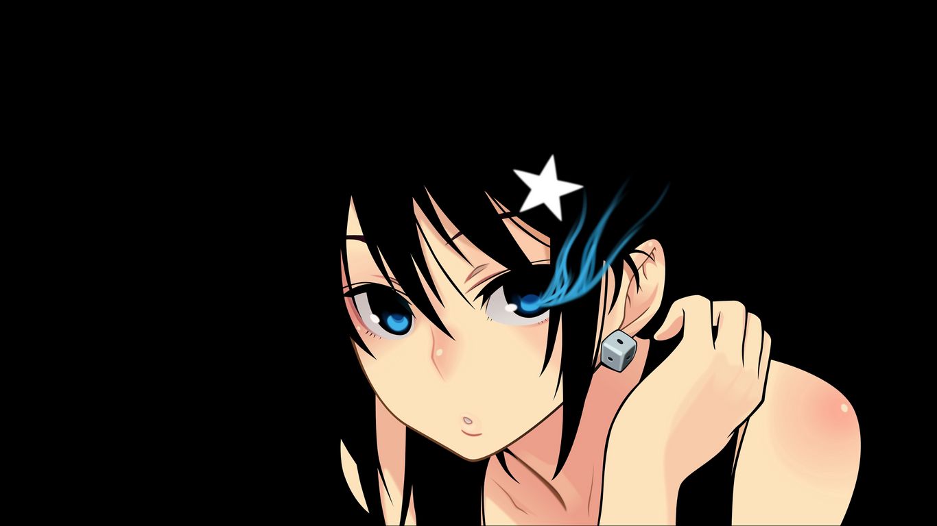 Angry Brunette Anime Girl Wallpapers