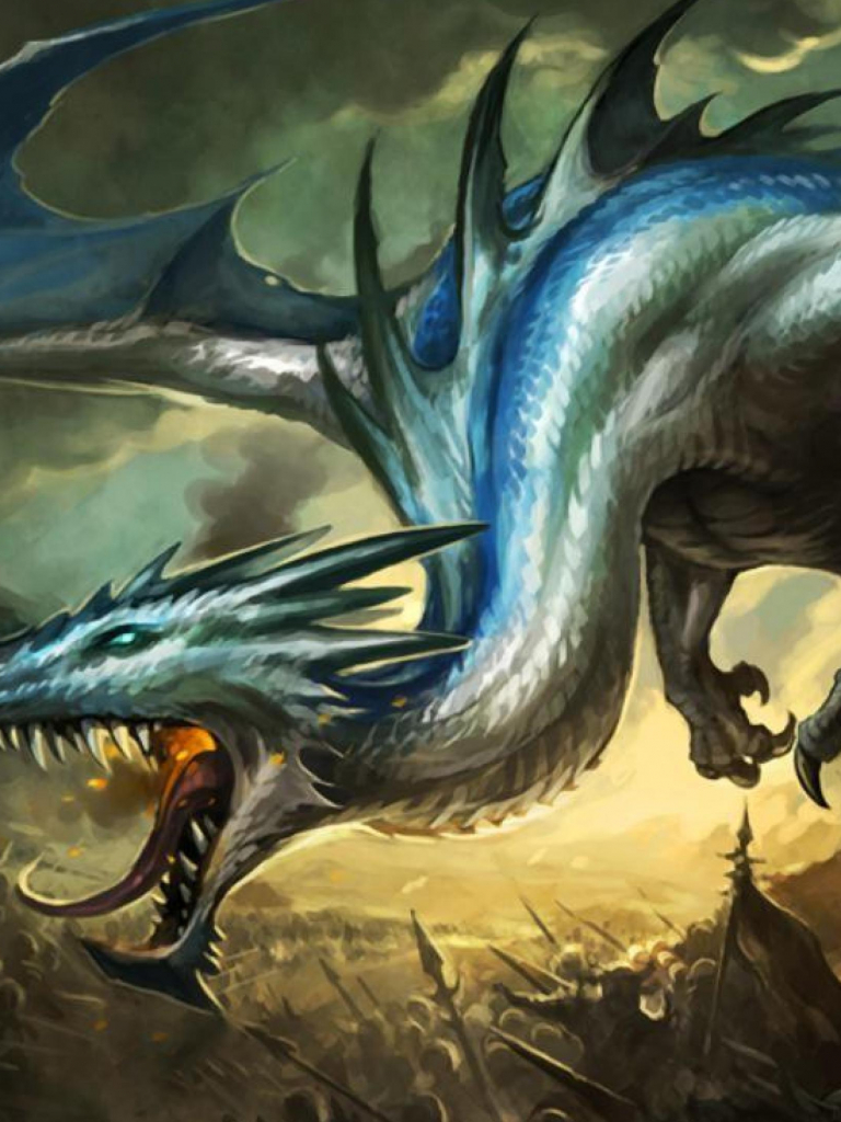 Angry Dragon 4K Art
 Wallpapers