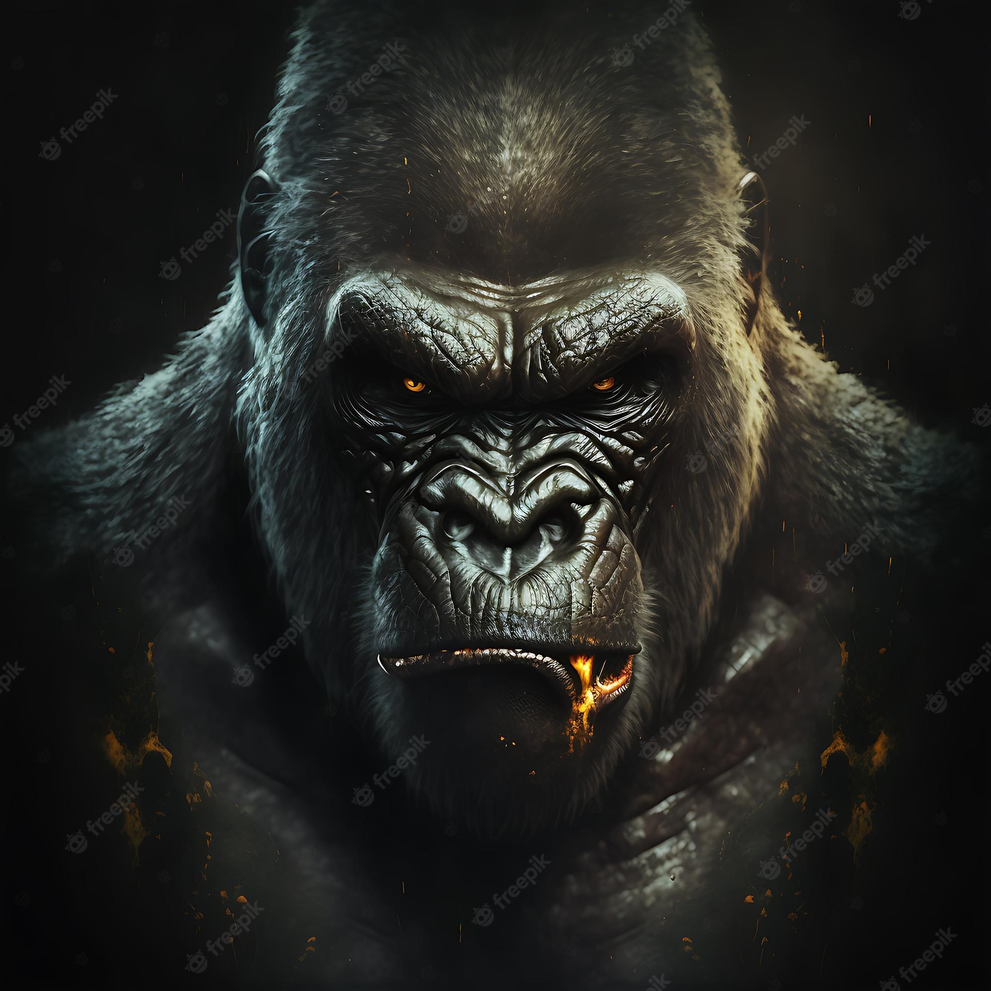 Angry Gorilla Wallpapers
