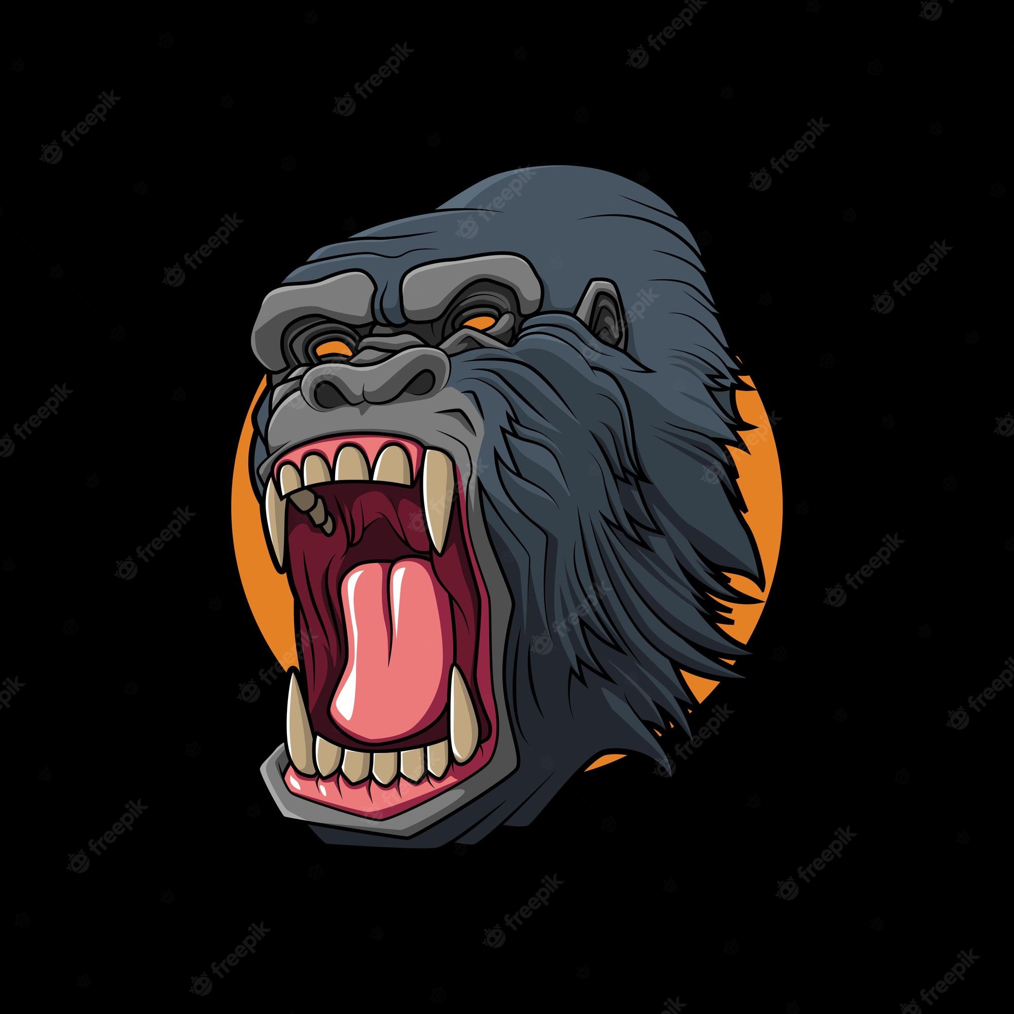 Angry Gorilla Wallpapers