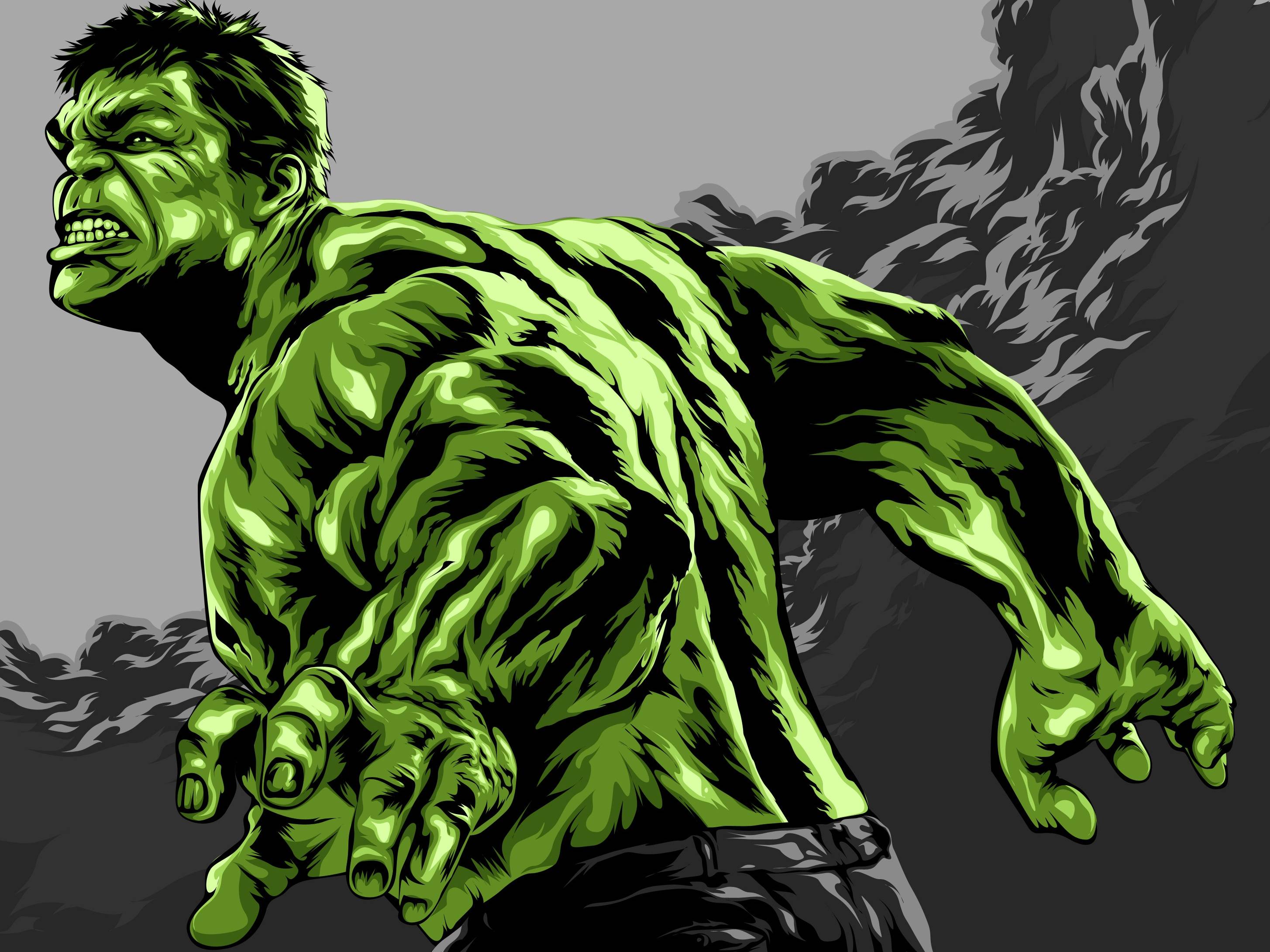 Angry Hulk Marvel's Avengers Wallpapers