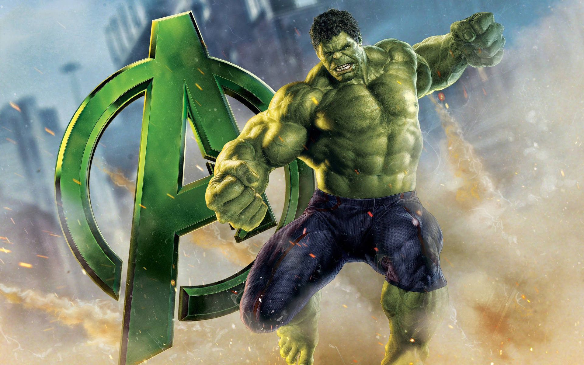 Angry Hulk Marvel Comic Wallpapers