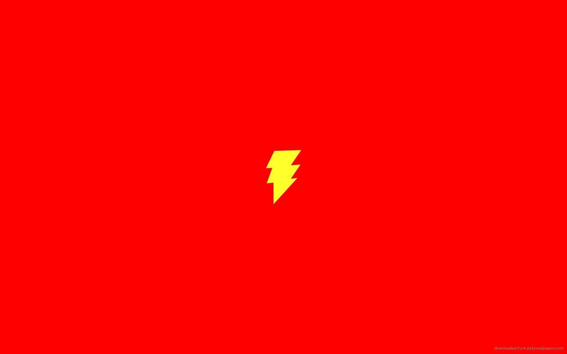 Angry Shazam Minimalist Wallpapers