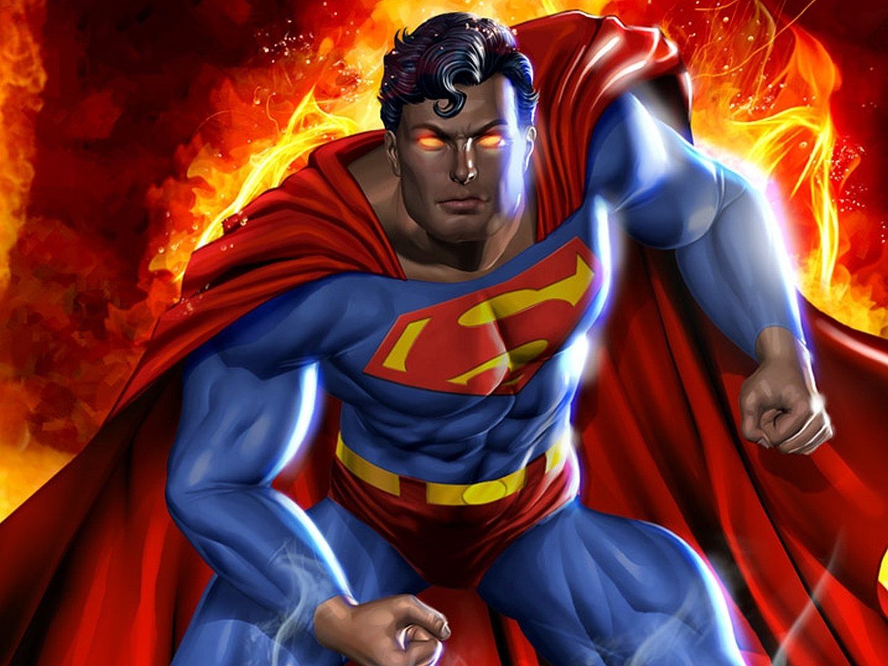 Angry Superman Wallpapers