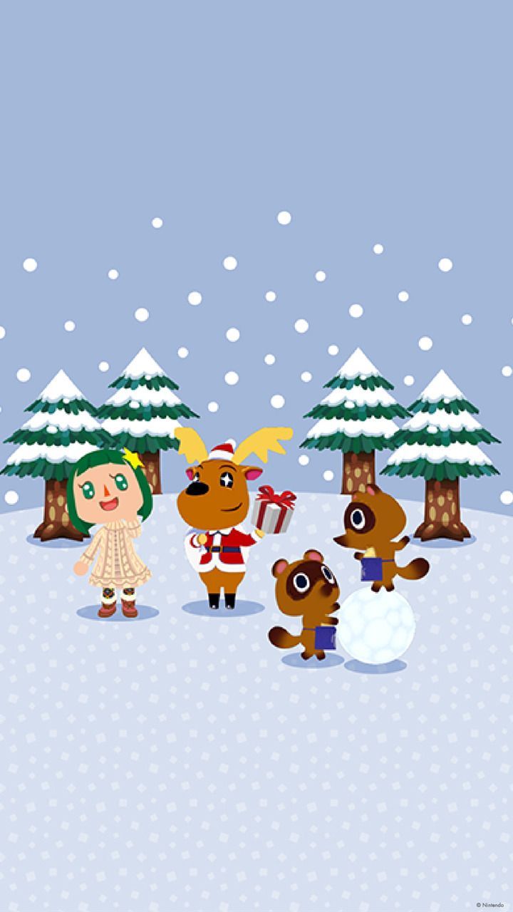 Animal Crossing Winter Wallpapers