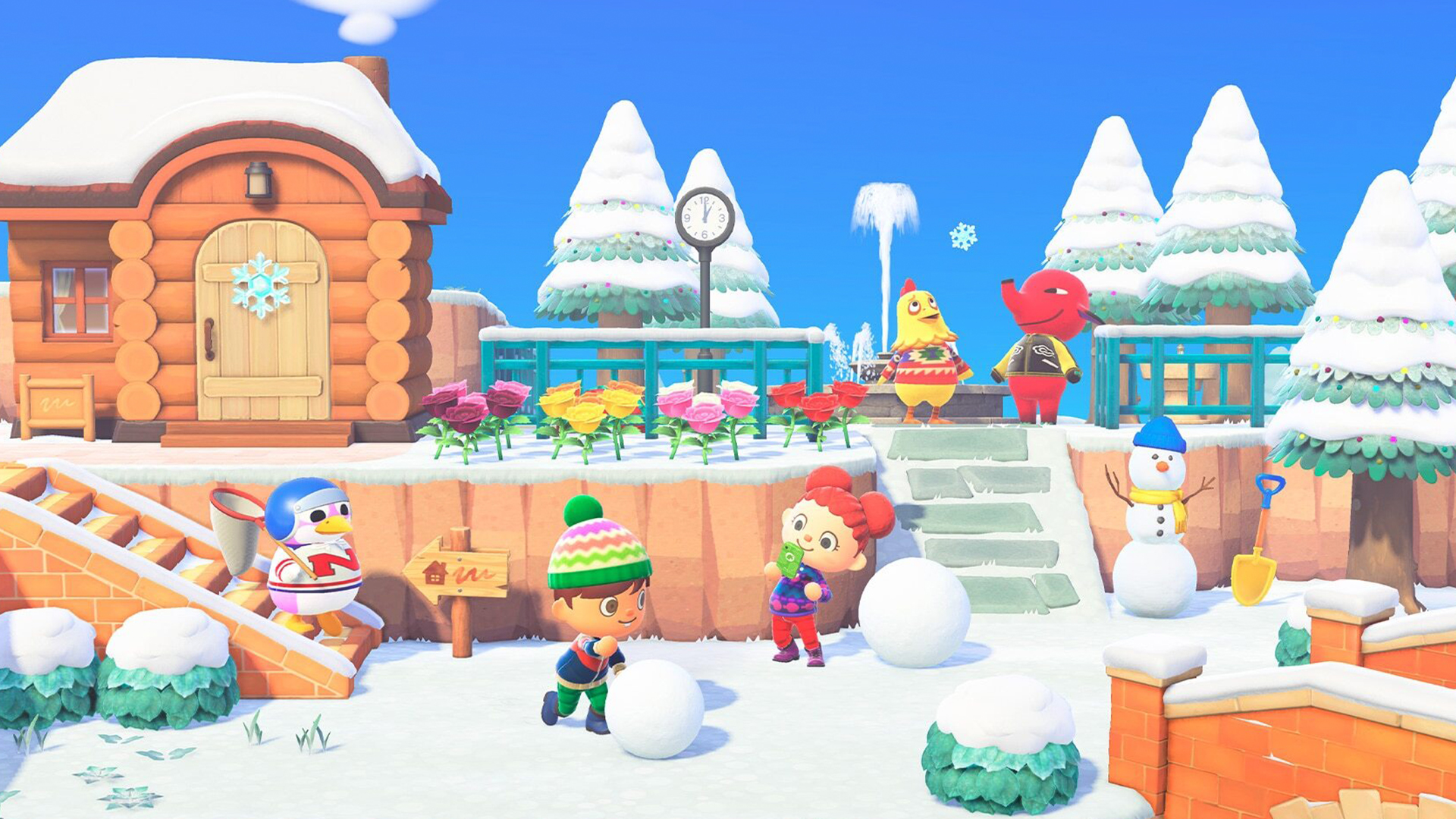 Animal Crossing Winter Wallpapers