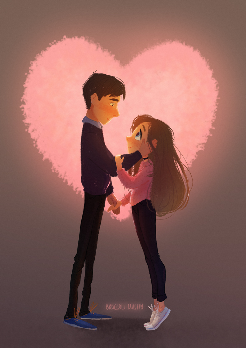 Animated Couple Images Wallpapers